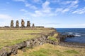 MOAI IN EASTER ISLAND, CHILE